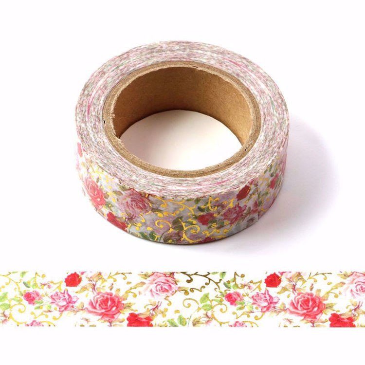 Floraflira's tweet photo. Happy to share this item from my #etsy shop: Floral Washi Tape, Flower Washi Tape, Gold Washi Tape, Bullet Journal Washi Tape, Foil Washi tape. https://t.co/WlI6MyPb61 https://t.co/nkbZnzdgW3