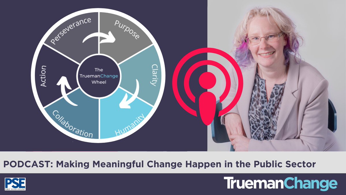 Some weekend listening for you.

Our MD, Lucy, was on the <a href="/psenews/">PSE News</a>'s 'Public Sector Voices' podcast recently taking about how making change happen meaningfully can be a real challenge and how to overcome those challenges!

truemanchange.co.uk/our-resources/…