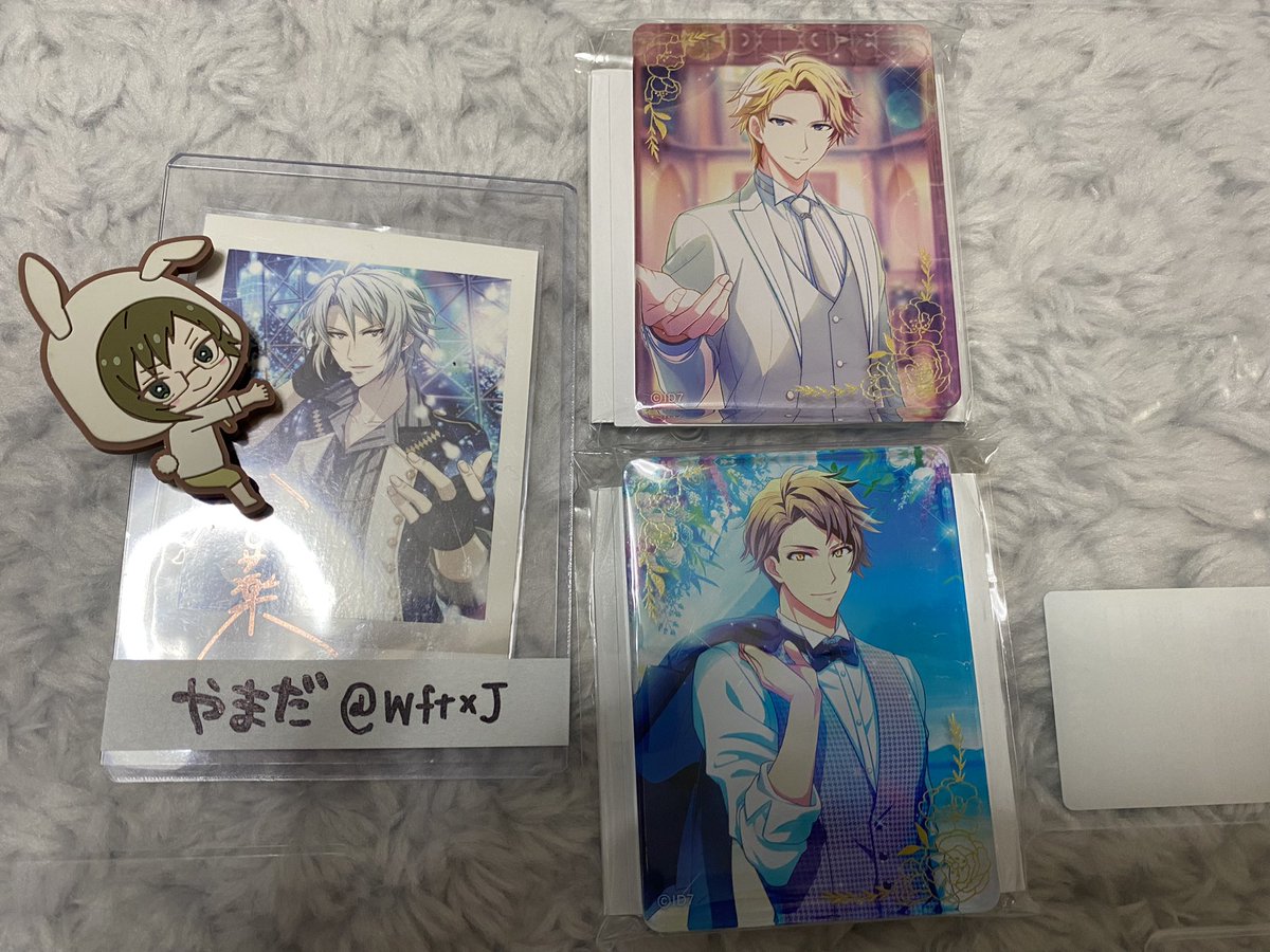 WftxJ's tweet photo. 【交換】アイドリッシュセブン アイナナ マリマリ ハート缶バッジ アクリルブロック アクブロ 特典 ブロマイド

譲→画像参照

求→缶バッジ:楽>大和>虎於
アクブロ:大和1、楽1
ブロマイド:楽

💖は楽のみ。💕は楽優先。
特典はその他と一緒に交換か池袋手渡しでお願いします。 https://t.co/wZwhq5aEPT