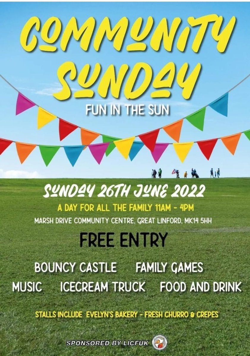 ALittleBigKid's tweet photo. Another fun weekend planned.

After a fantastic event with @LittleBranding last weekend we are back again at the Community Sunday in @GreatLinfordPC 

Come &amp; join us https://t.co/tY3nrEyuVD