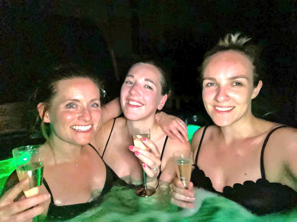 It was all fun and games last night until we got locked out at 4am and I was mauled by a kitten