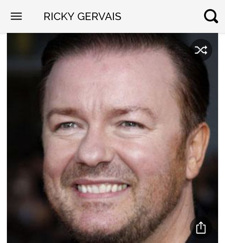 Happy birthday to this great comedian.  Happy birthday to Ricky Gervais 