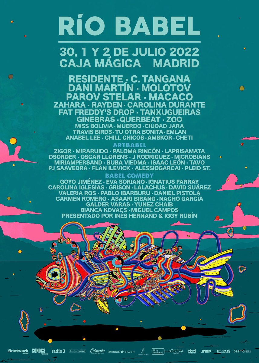 carmencbr's tweet photo. Vendo dos entradas para todos los días del festival Río Babel en Madrid. #RioBabel https://t.co/G1Iri7wEJm