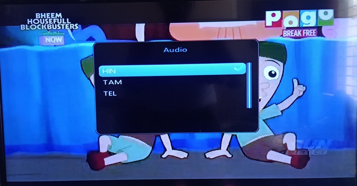 ShyamSPrasad's tweet photo. Why do you not provide English feed on most cartoon channels @SUNDIRECTIndia? Even the English option on @cartoonnetwork has Hindi feed. https://t.co/BZOQKxFMg1