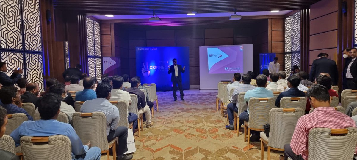 rptechindia's tweet photo. We had our 5th V Connect successfully conducted at Lucknow.
#Samsung #Intel #rptechindia https://t.co/07uAw19Gar