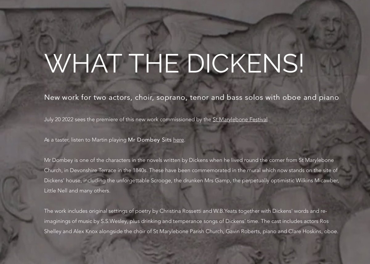 Martin Bussey (@martinbussey) on Twitter photo Updated martinbussey.co.uk with a direct link to my performance of Mr Dombey Sits from What The Dickens! Read more about the whole show there. All systems are go for July 20 <a href="/SMPCfestival/">St Marylebone Fest</a> with <a href="/roberts_gavin/">Gavin Roberts</a> <a href="/ShelleyRosamund/">🎵 Rosamund Shelley 🎭</a> <a href="/alexpsknox/">Alex Knox</a> and the choir <a href="/St_Marylebone_/">St Marylebone Parish Church</a> Updated martinbussey.co.uk with a direct link to my performance of Mr Dombey Sits from What The Dickens! Read more about the whole show there. All systems are go for July 20 <a href="/SMPCfestival/">St Marylebone Fest</a> with <a href="/roberts_gavin/">Gavin Roberts</a> <a href="/ShelleyRosamund/">🎵 Rosamund Shelley 🎭</a> <a href="/alexpsknox/">Alex Knox</a> and the choir <a href="/St_Marylebone_/">St Marylebone Parish Church</a>