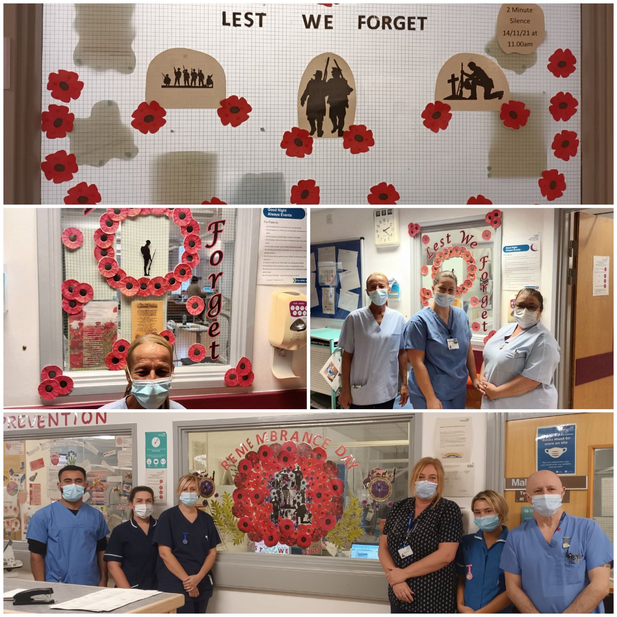 kathrynglass66's tweet photo. @WWLNHS @EmsrogersEmma @hadley_lesley @ProfTimBriggs @NHSEnglandPX
We mark and celebrate all #AFCEvents as a grateful supportive #WWLFamily
#Lestweforget
#Thankyouforyourservice https://t.co/PHPtYzbLV2