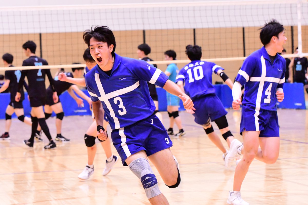 【東日本インカレ男子トーナメント】
決勝
東海大 3(25-19.25-20.25-23)0 筑波大