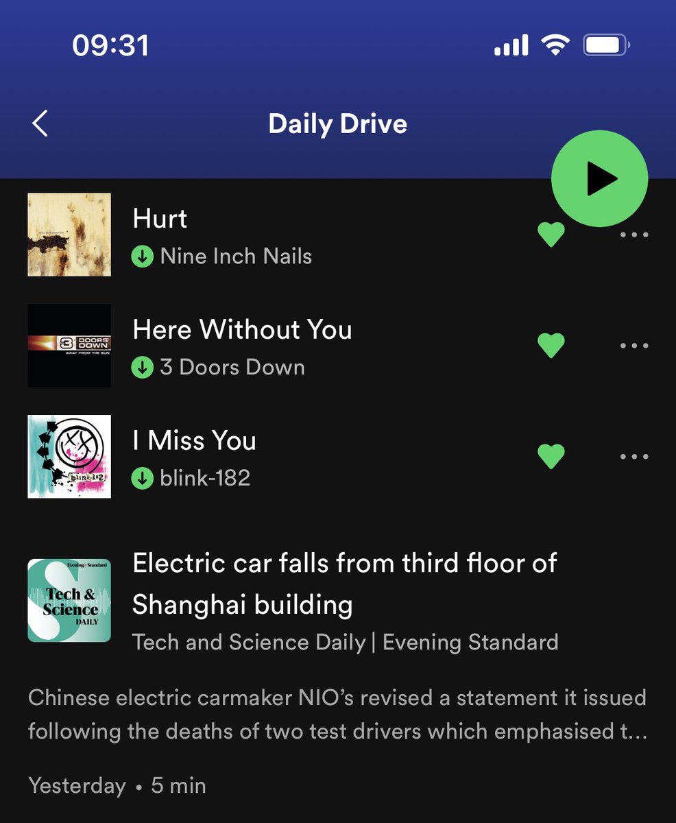 Manny0788's tweet photo. That Spotify news algorithm is ruthless https://t.co/KEbJ24XfhA