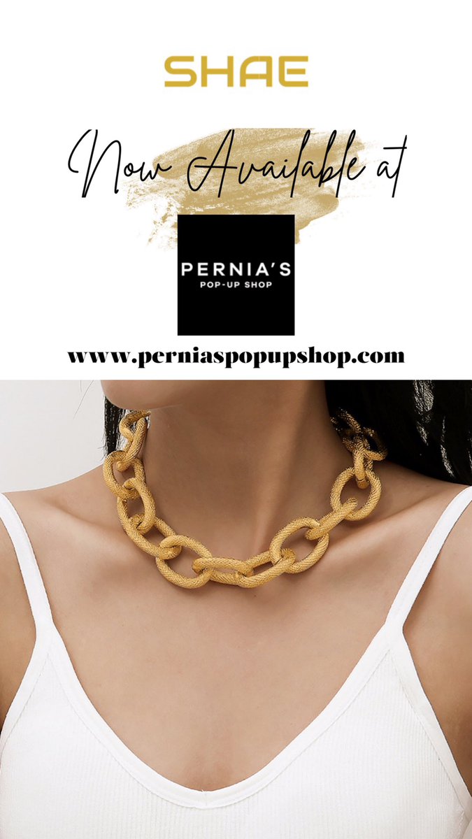 ShaeJewelry's tweet photo. So excited !! We are now available at Pernia’s Pop up shop !! @PerniasPopUp #fashionnova #fashionjewellery #goldplated https://t.co/SIClQwHEab