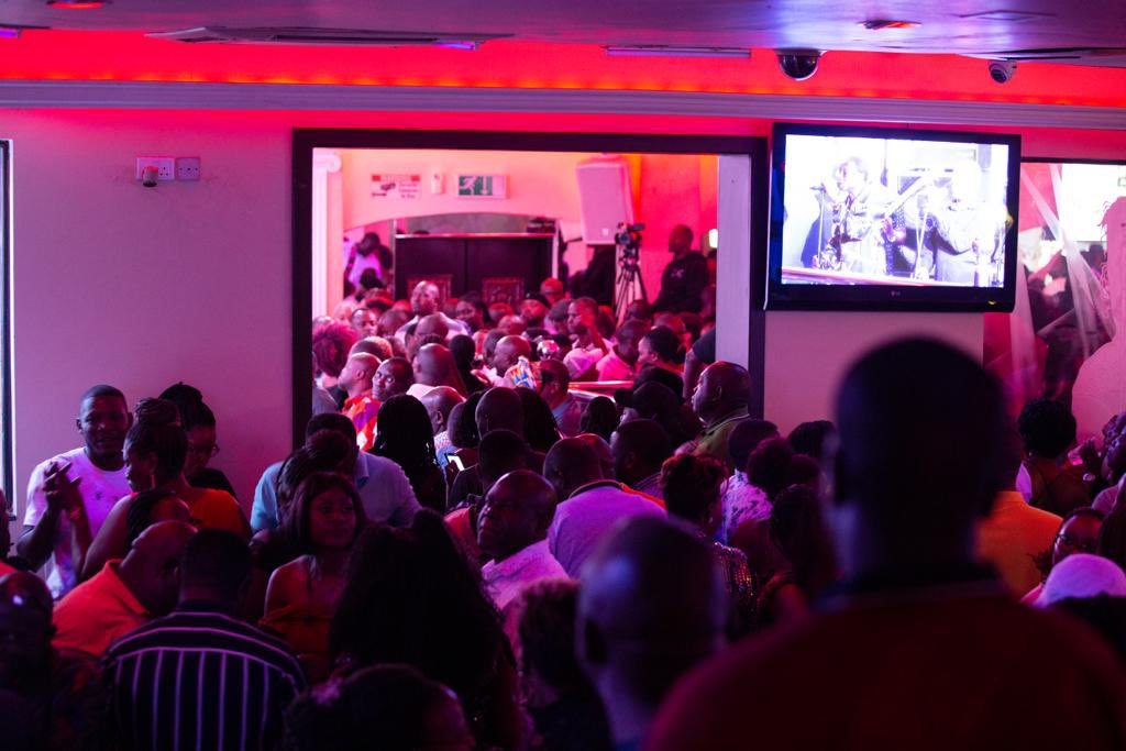 Last night was 🔥 with fire baby in the building alongside the legendary Afrigo band. Everyone had a great time and we thank you for choosing Guvnor always . See you again tonight for the Saturday night Fever.