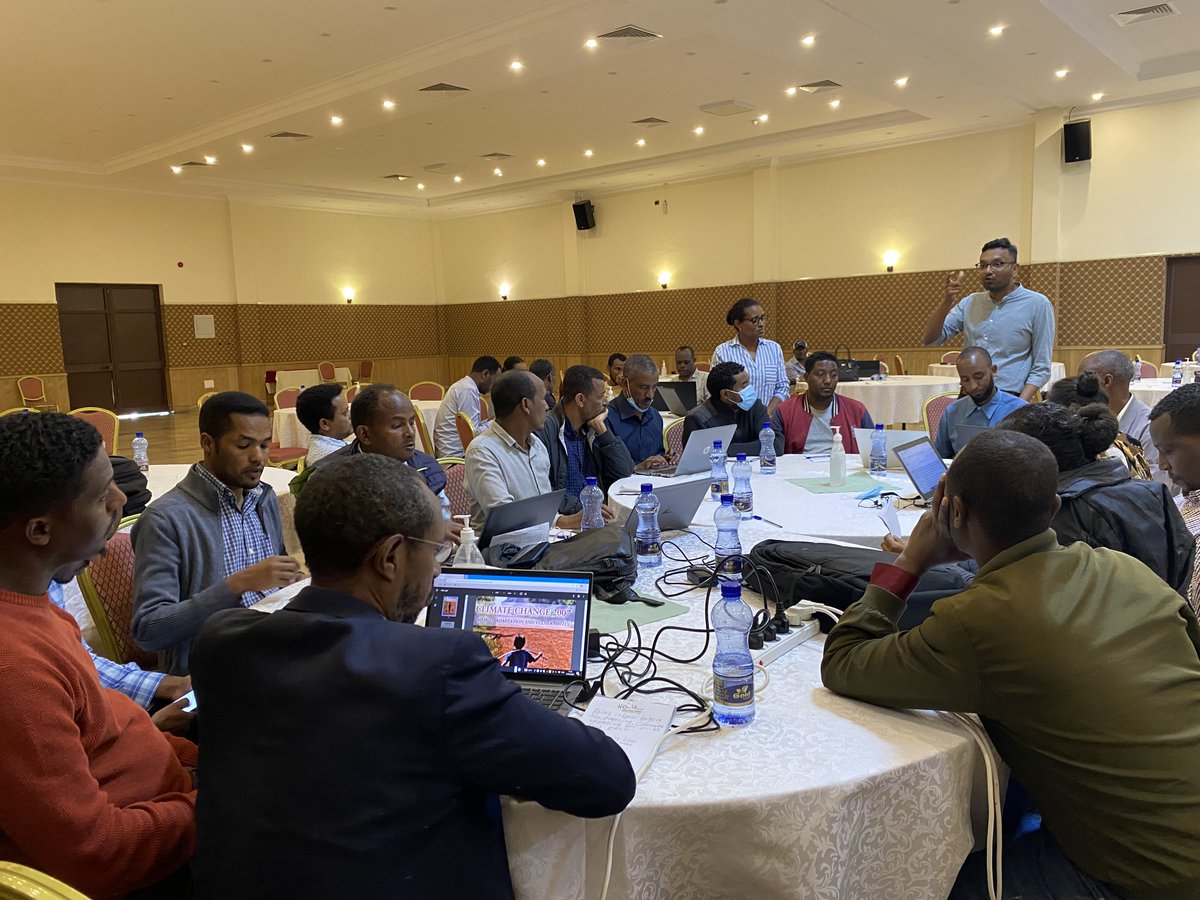 GGGIEthiopia's tweet photo. @GGGIEthiopia, as part of the LT-LEDS #Ethiopia 🇪🇹project, finalized 3 days of parallel #training on #Adaptation #Macroeconomy #Energy #IPPU #Waste sectoral #modeling tools. Collaboration was made with @FAO to deliver training on NEXT modeling tool for #AFOLU sector experts. https://t.co/aK5RSm08iC