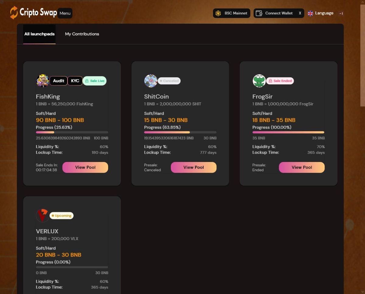 diogo_bitcoin's tweet image. IDO Creating / Developer Module A complete platform for the developer to carry out the entire flow of his pre-sales, in a 100% automated way.  

criptoswap.finance

#BNB #LUNAUSDT #Ethereum #BITCOIN #binance #Bybit #investing #Criptomonedas  #criptoswap #ElonMusk
