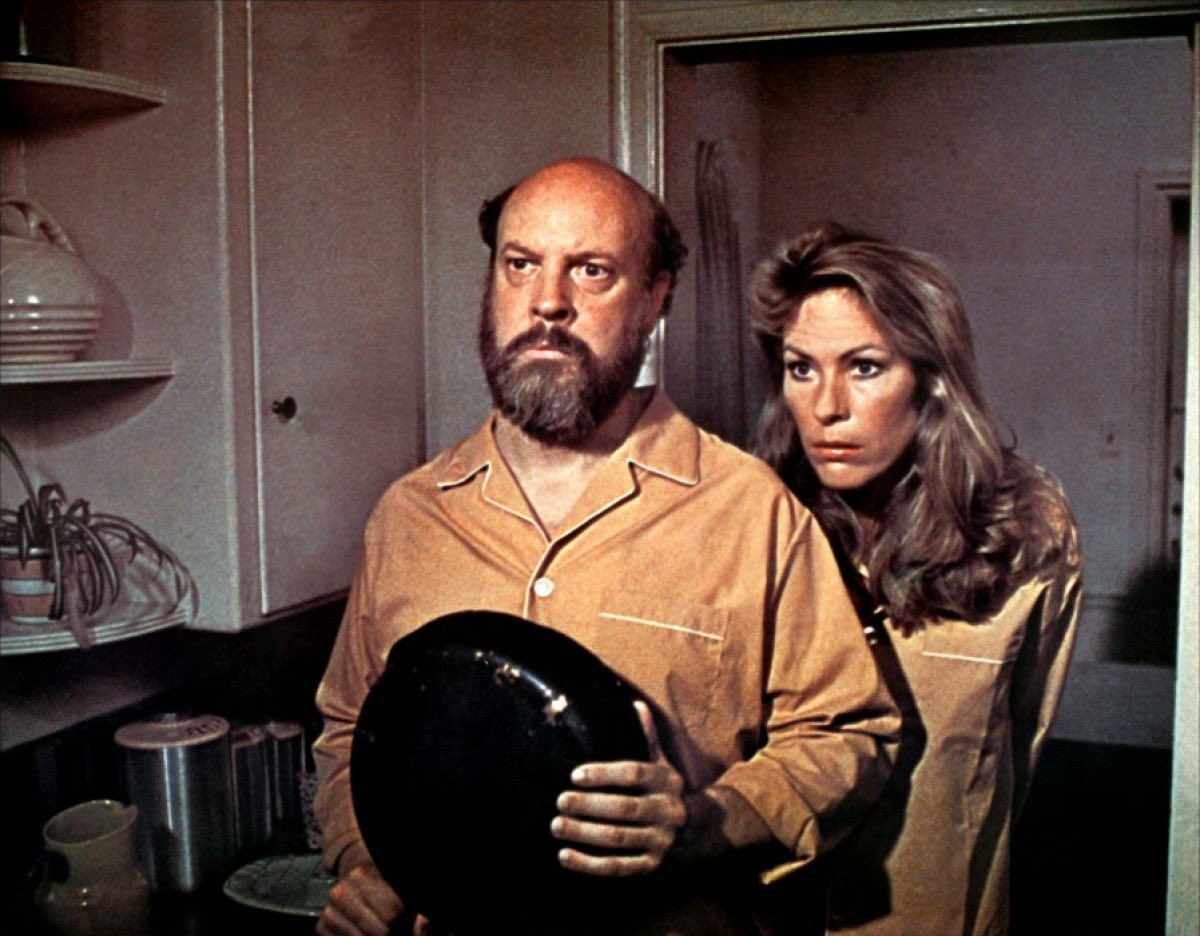 Our iconic cult film couple of the night: Mary Woronov and Paul Bartel #TCMParty #EatingRaoul #RockNRollHighSchool #MaryWoronov #PaulBartel