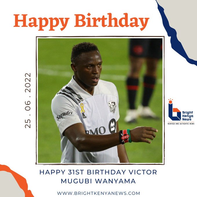 Happy Birthday, Victor Wanyama.       