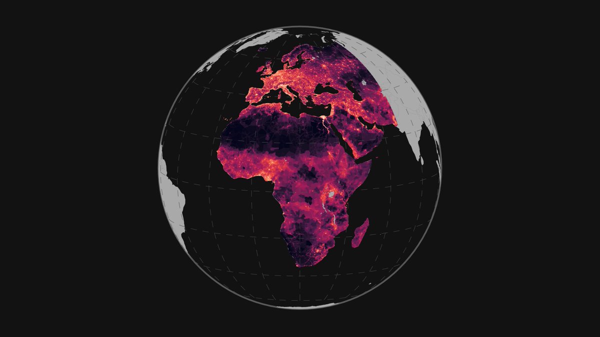 New OA paper: onlinelibrary.wiley.com/doi/10.1111/ge… 

🗺️ We mapped 16 anthropogenic threats to migratory birds across the Afro-Palaearctic.

🕊️ We used these to create composite species-specific threat scores for >100 bird sp and related these to the PECBMS population trends. 1/2