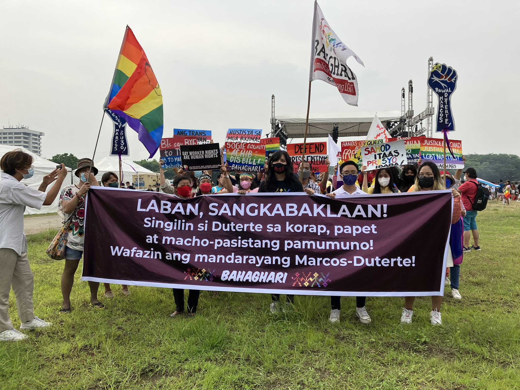 ABSCBN News on Twitter "Members and allies of the LGBT community are