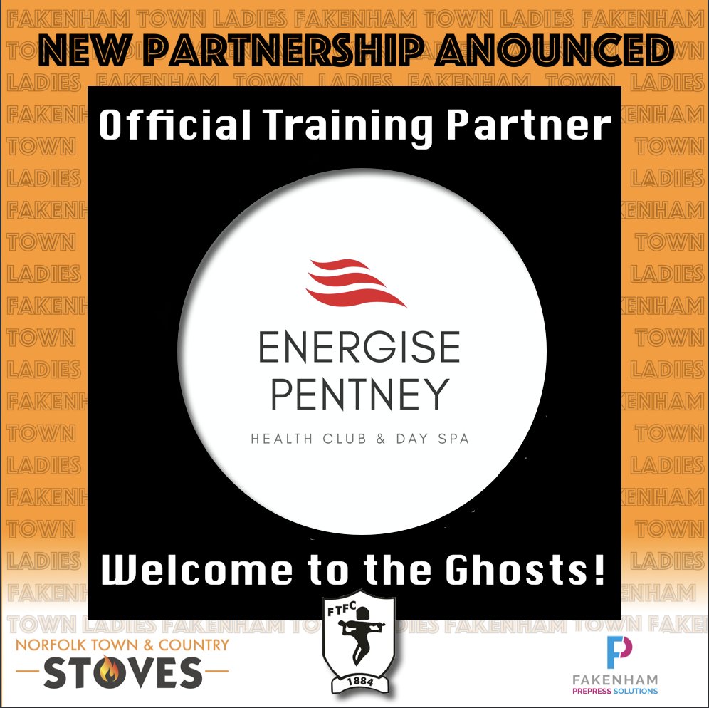 Fakenham Town Ladies (@fakenhamtownlfc) on Twitter photo 🚨Partnership Announcement🚨
We are delighted to announce that <a href="/EnergisePentney/">Energise Pentney</a> have joined the club as our official training partner!
Energise will be sponsoring a new training kit and providing support to help the squad level up their performance. 🚨Partnership Announcement🚨
We are delighted to announce that <a href="/EnergisePentney/">Energise Pentney</a> have joined the club as our official training partner!
Energise will be sponsoring a new training kit and providing support to help the squad level up their performance.