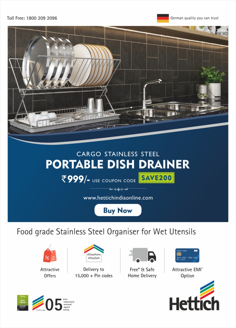 Hettich India on Twitter "This Portable Dish Drainer is a musthave