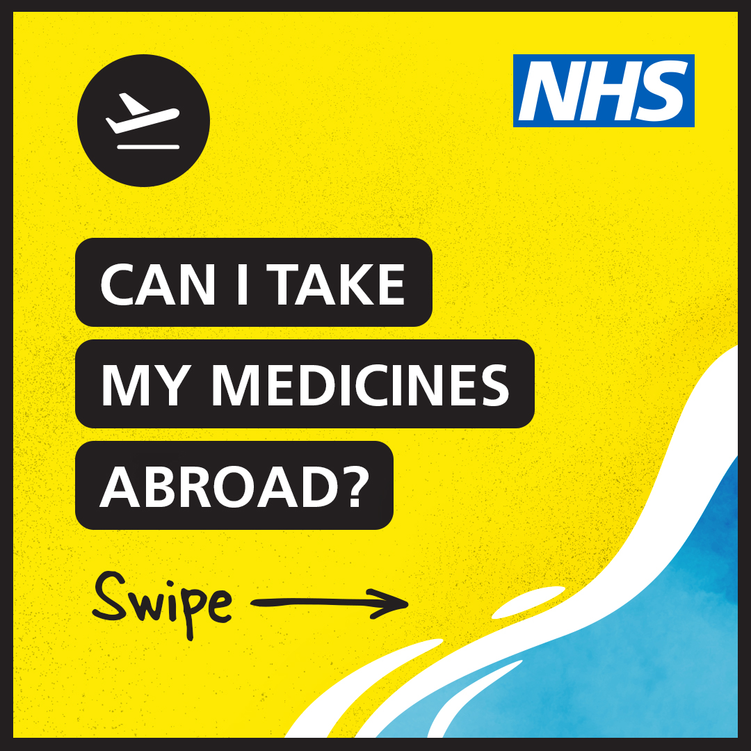 NHS on Twitter "If you are planning to travel overseas this summer and
