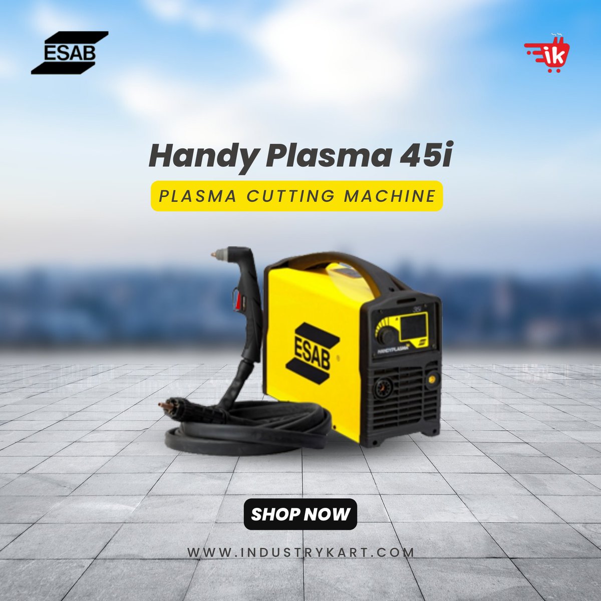 industrykart's tweet photo. Shop Esab Handy Plasma 45i Plasma cutting machine
.
.
🔗 Order Now - https://t.co/5CGLvd8dAn
Explore Industrial Equipments &amp; Tools at Best Price - https://t.co/I2Mo2SaiyO
.
.
#esab #plasmamachine #machinery #tool #equipment #b2b #procurement #supplychain #safetytools https://t.co/xbZvbvtgCA