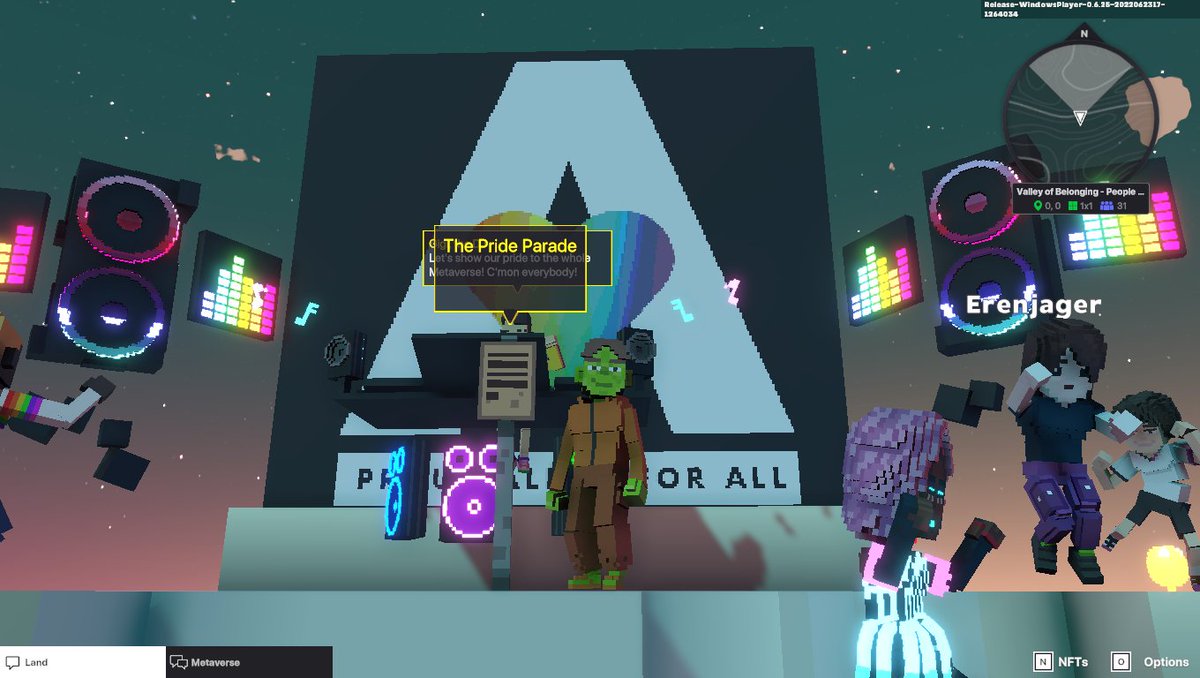 spydon24's tweet photo. @TheSandboxGame @People0fCrypto I just participated in the #BelongingWeek contest for a chance to win a People of Crypto Avatar! Check out my screenshot below!
👇 https://t.co/vHA4F7X0DE