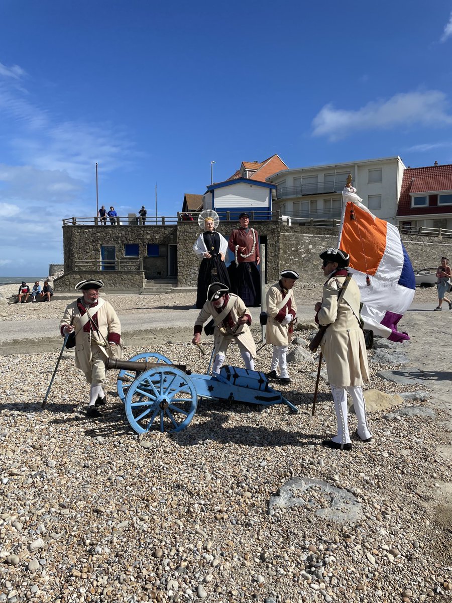 Des soldats de Vauban pour la fête du Fort d’Ambleteuse, c’est raccord !