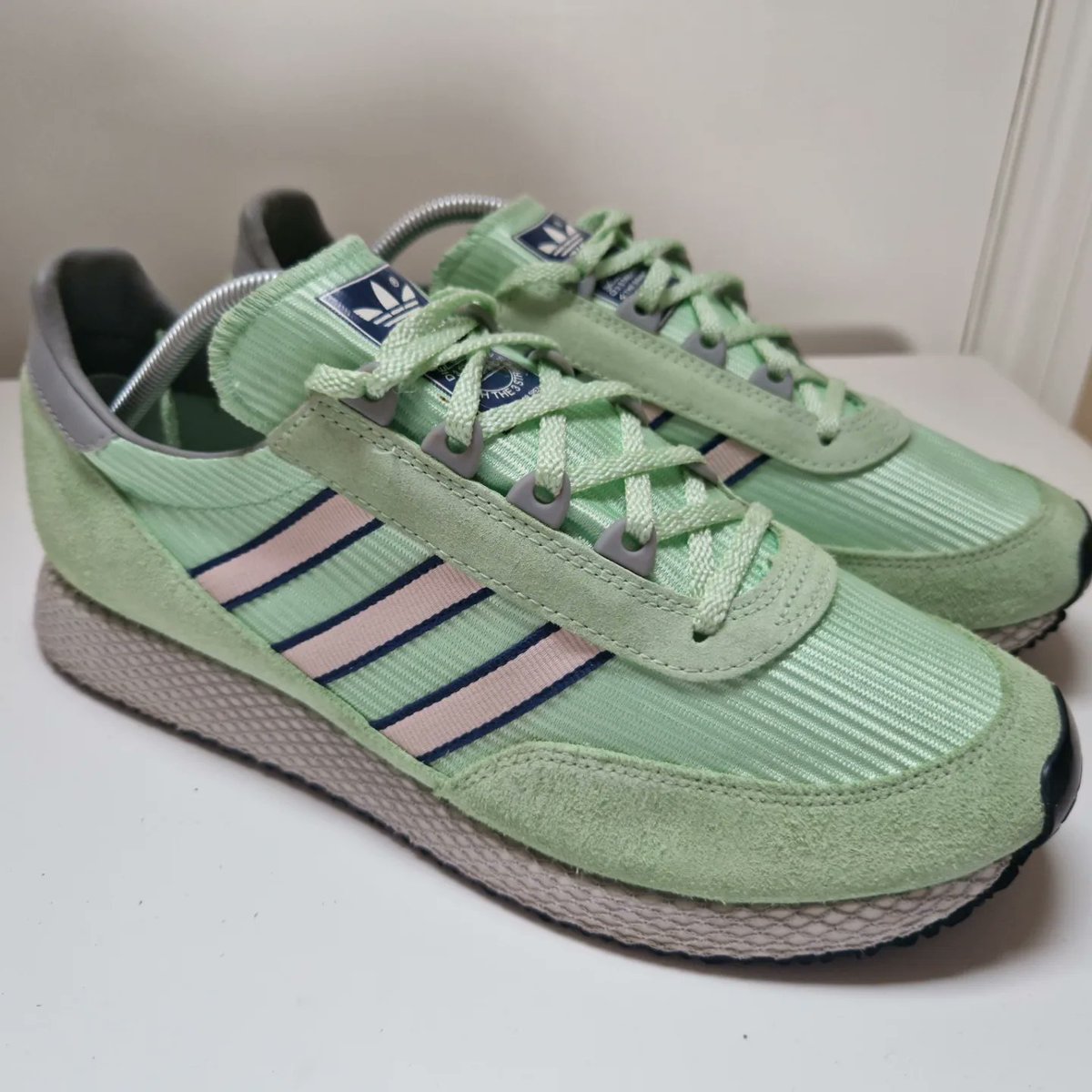 Couple from my own personal collection

Adidas Glenbuck SPZL

Up there with my favourite shoes ever.
Epitome of a summer trainer

Wee bit battered after a rave.  

Ready to go again