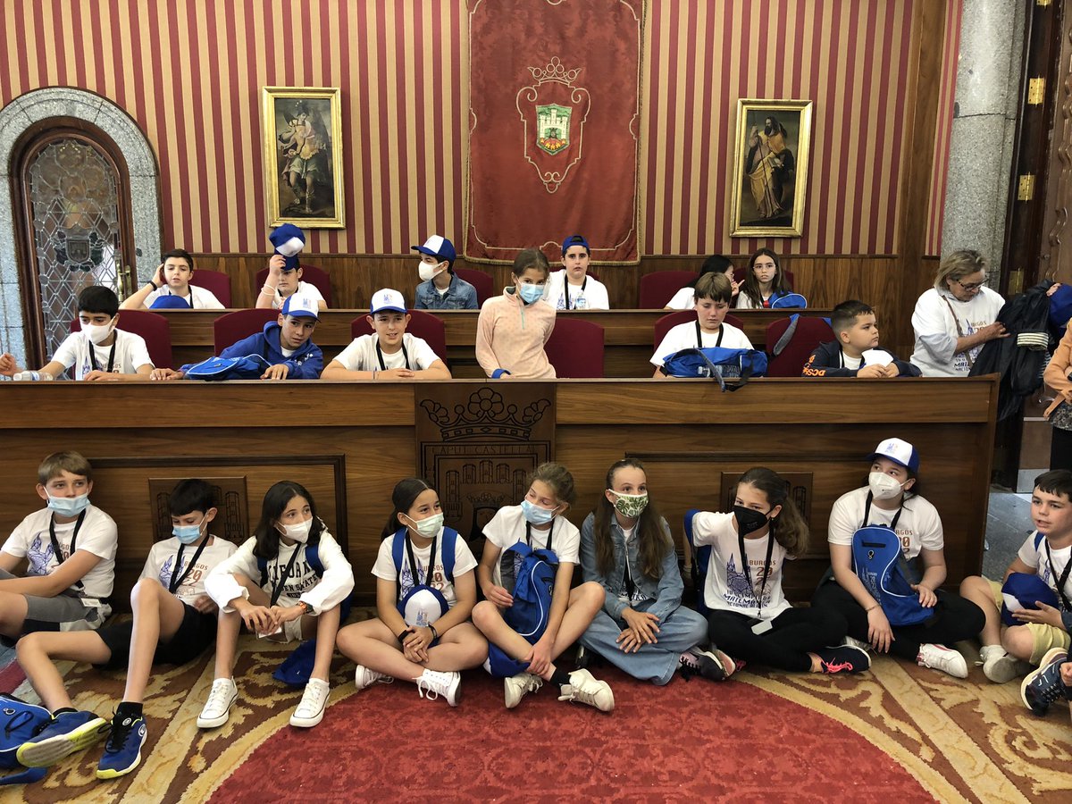 #IVOMNABurgos2022 Recepción en el Ayuntamiento.