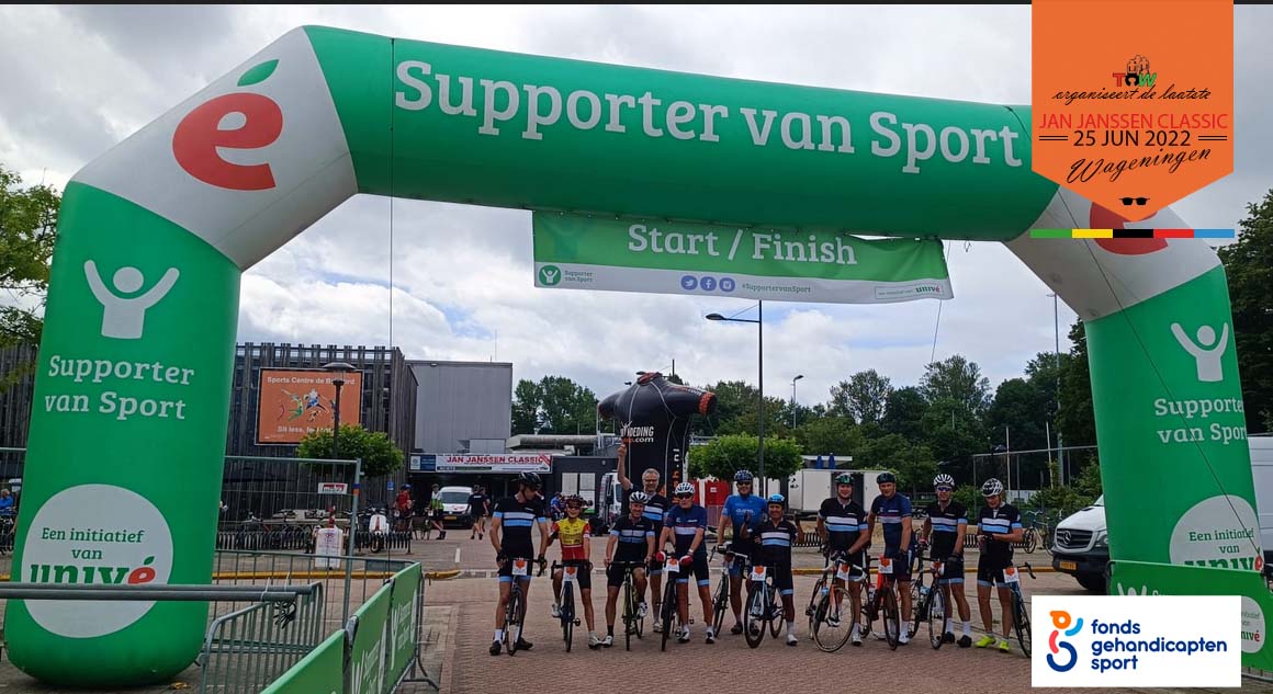 Hij is er weer bij. Tour de France-winnaar Jan Janssen aan de start van de Jan Janssen Classic 2022. bit.ly/jjc2022