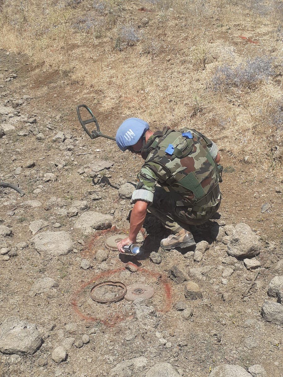 65th Infantry Group FRC Engineer Specialist Search and Clearance (ESSC) Team this week completed a Deliberate Search and Clearance Operation in support to the FRC EOD Team @UNDOF ESSC was required due to the known presence of Explosive Remnants of War and Unexploded Ordnance.