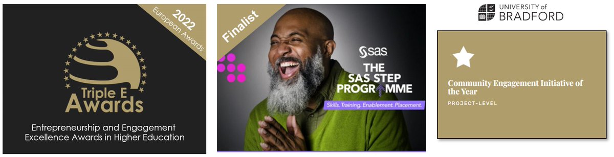 SankarSivarajah's tweet image. Community initiatives that matter - @BradManagement  and @SASsoftwareUKI shortlisted as a finalist for the European Triple E-Awards 2022 in the Community Engagement Initiative of the Year Award.

Read more: lnkd.in/eev_TAZX

#SASSTEP #TeamBradford #communityengagement