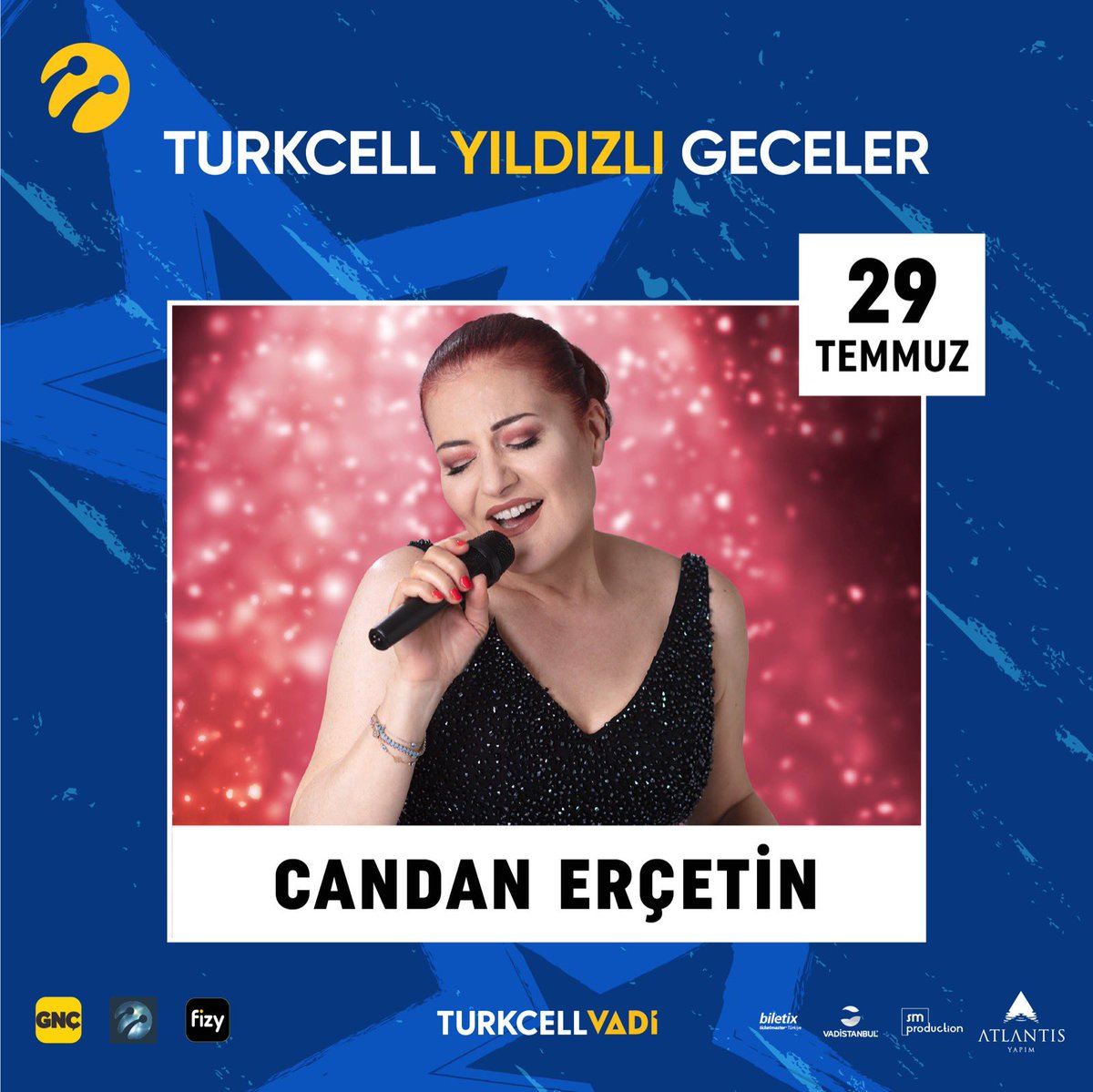 29 Temmuz 2022 | Turkcell Vadi Biletler @biletix’te! #candanerçetin #turkcellvadi #istanbul