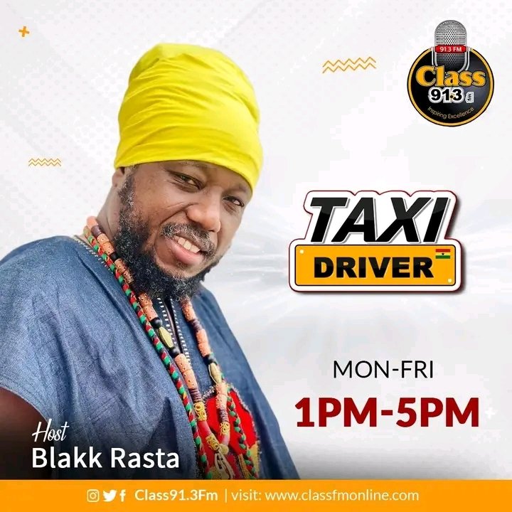 nat_ebube's tweet photo. From Monday #TaxiDriverShow will be starting from 🕧  1pm - 5pm on @Class913fm host by the original salaga souljah @Blakkrasta
#Blackpot #AfricaHistoryClass 

 @EugenPeprah  @DoseFitz  @The_Evangelist1 @mbanaanburidiba @abonkeka @Ahiasey @RastaKwadzo @WaginaDe @ClementPlasma https://t.co/2T7vMeSqms