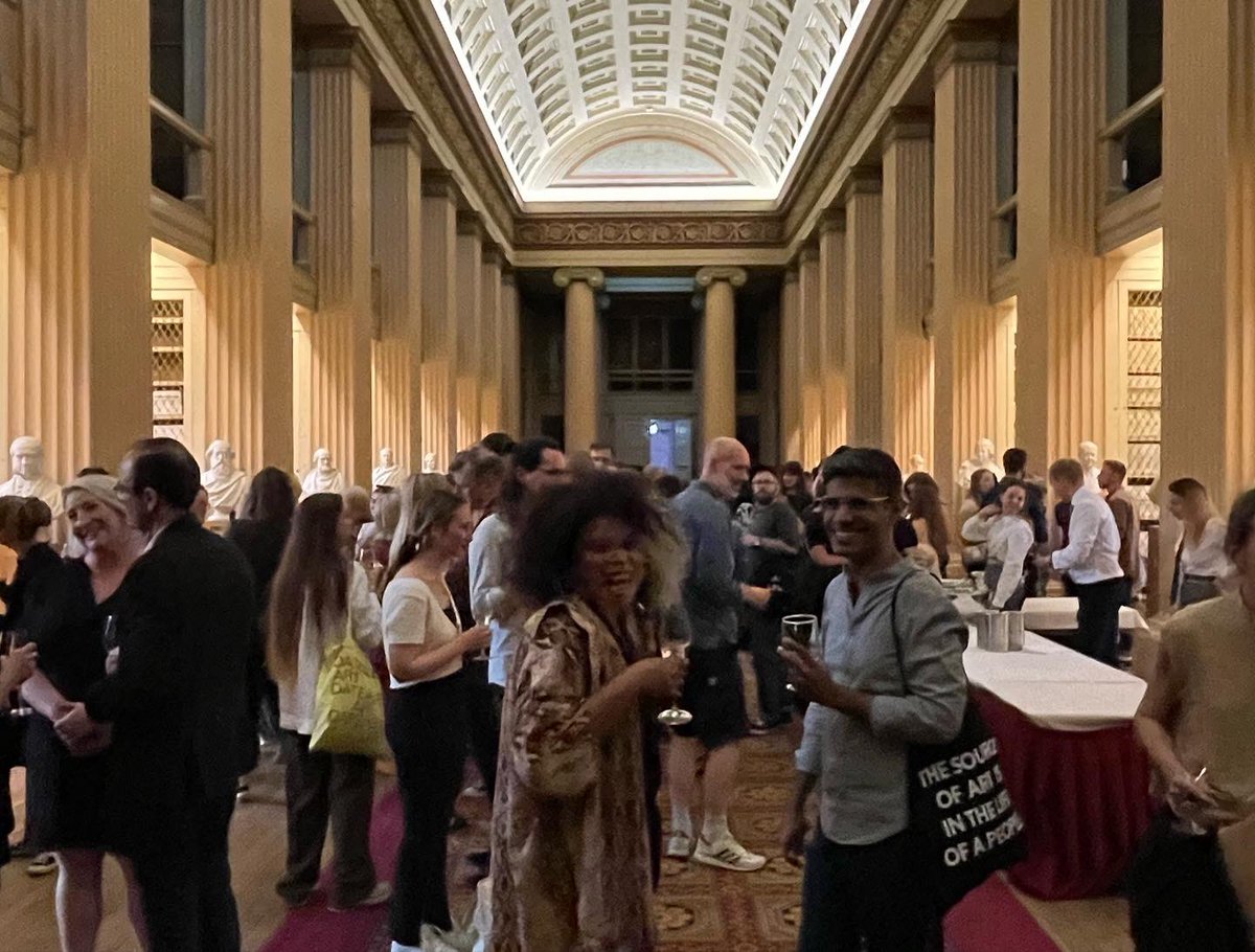 talbotrice75's tweet photo. What an amazing opening reception for our new exhibition ‘Céline Condorelli /After Work’
Massive thank you to everyone who made it along!
The exhibition is open now - until 1 October.
Admission free, all welcome!
#TalbotRice #celinecondorelli
@eca_edinburgh @EdinburghUni https://t.co/pOBlYc40uJ