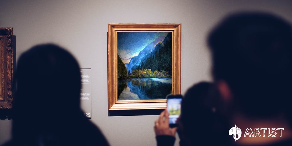 👀Look! 🖼️Another AI artwork of nature! 

🌟You know what? Powered by AI, every #AIRTIST user can create their own AI Artists and artworks in just a few clicks! 🧑‍💻

 #NFT #Metaverse #Web3 #cryptocurrency $AIRT