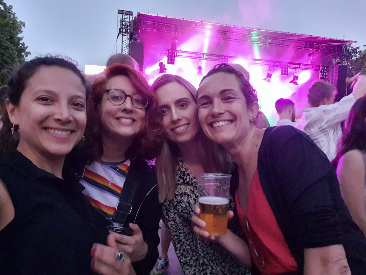 Pride park just before midnight last night. Full of love and pure happiness. Celebrating 50 years of gay marriage. Overnight this joy has turned to sorrow. I encourage all everywhere to mark their support 🌈 #loveislove #oslopride