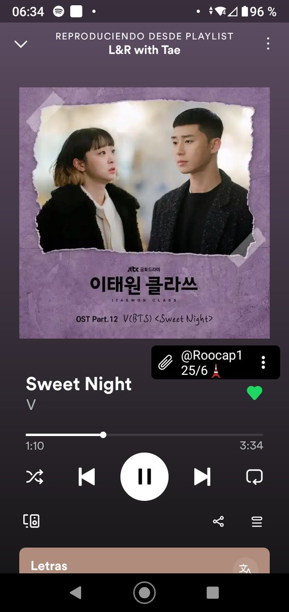 Roocap1's tweet photo. Buenos días familia...dormida pero un montón 🤭 vamos por el último día de la semana laboral💪 Tae sonando a mil🥰 dejo por acá los besos del Sábado☺️ tengan un lindo día 😘
#StreamFor_V
#StreamLeftandRight
#StreamYetToCome
@BTS_twt https://t.co/2EgXw4Z5xL