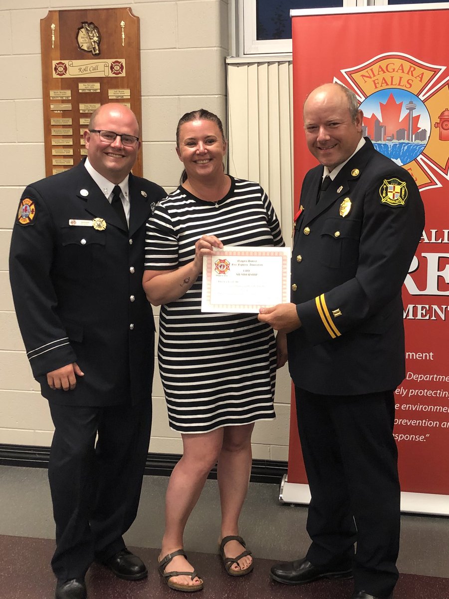 Congratulations to Melanie Oatley on becoming a life member of the <a href="/niagaradffa/">Niagara district</a>