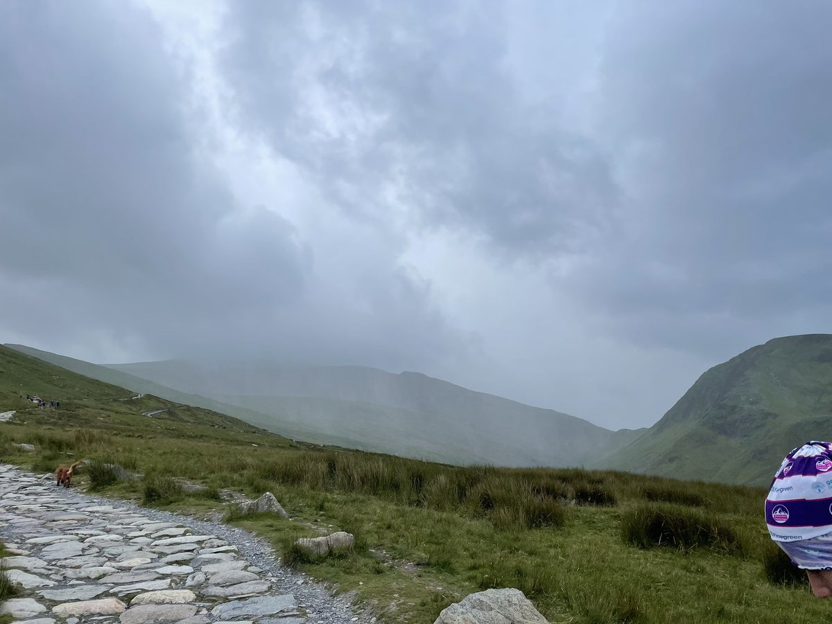 WeNurses's tweet image. Here comes the rain ☔️#snowdonchallenge
Keep going everyone