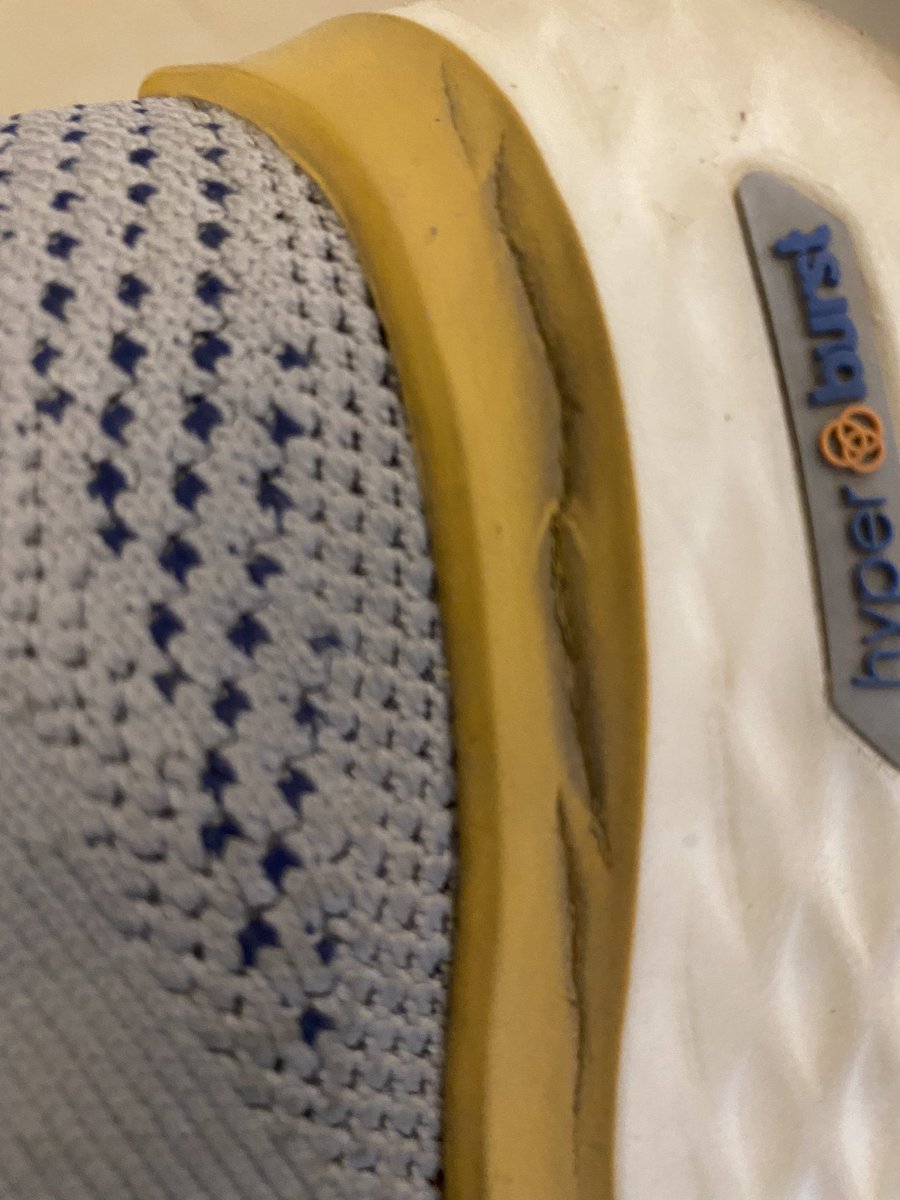 PuneetPant2's tweet photo. @bhardwaj08rahul @SkechersIndia We had the same bad experience with Skechers. Bought a 7000+ pair from their top showroom in gurgaon under the sales pitch of best in class. Souls crack in 2 months and customer care tells me it is a usage issue and I don’t know how to wear sports shoes! https://t.co/yiBH7ZSxev
