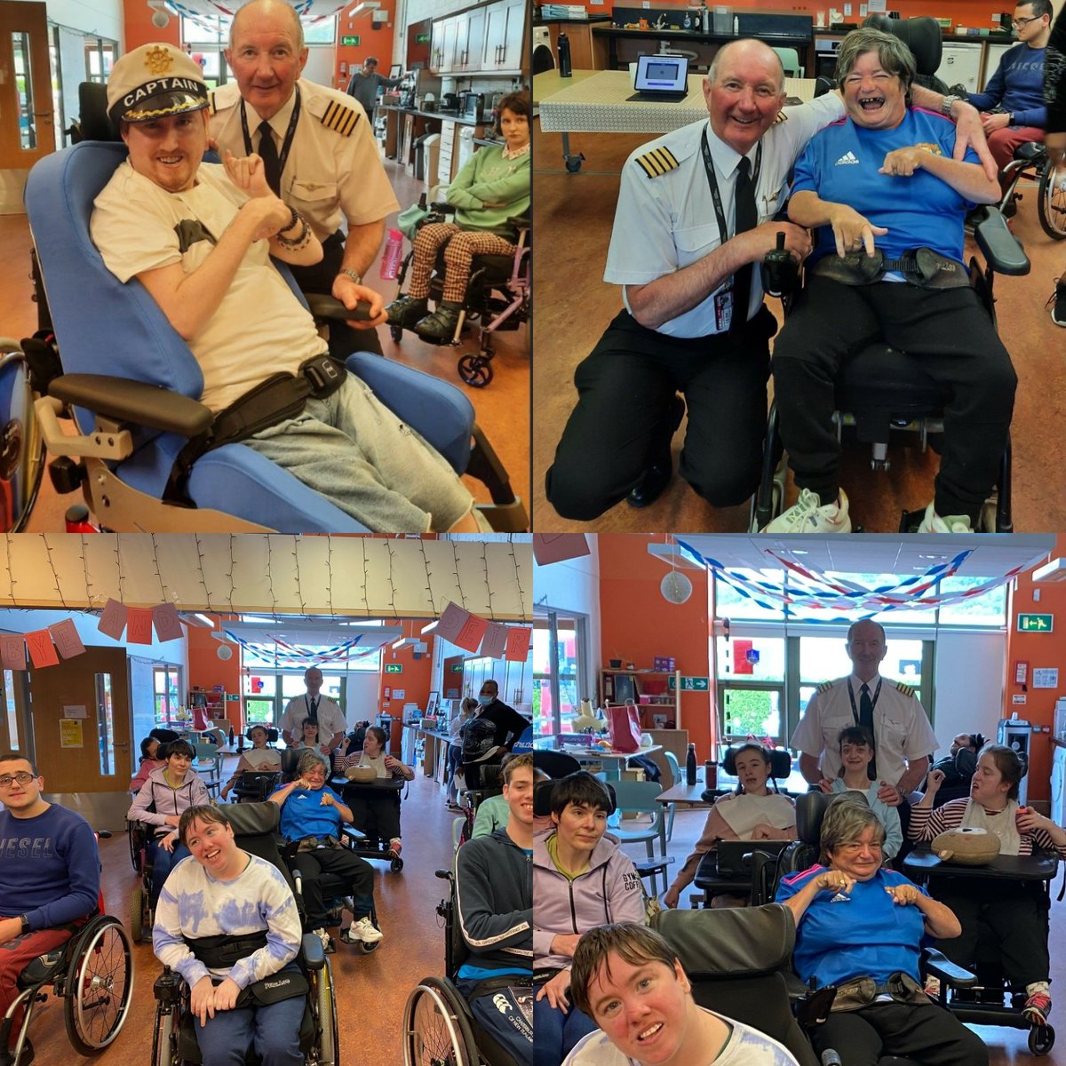 AtlanticFlight's tweet photo. There is always time to share a story and a smile. Our senior instructor Captain Sean Mulqueen wants to thank all the service users @EnableIreland for attending his recent talk ,he really enjoyed his visit and AFTA were delighted to be invited by the team @EnableIreland Cork. https://t.co/egjPK3RfRg
