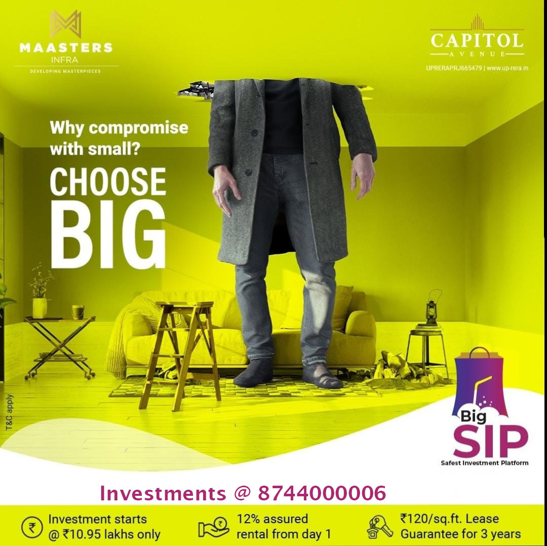 belpatram's tweet image. Maasters Offers #Retail_Shop #Office_Space #Food_Court in #Capitol_Avenue
Most #ExpensiveLocation #Sector_62_Noida
Book Now with ₹30 L* Onwards
Schedule For Site Visit
#ExclusiveOffer Available
Free Consult With Expert
Call: 8744000006