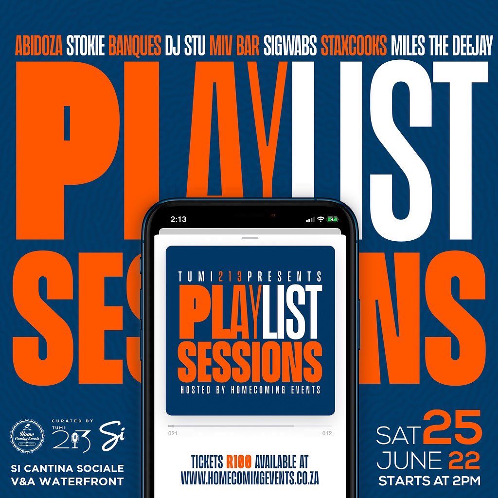 HomeComingEvent's tweet photo. We’re all about responsible fun! Please don’t drink and drive on your trips to the #PlaylistSessions
@SANRAL_za has provided Uber Discount codes to all our attendees, ensuring we’re all safe! Reserve yours using this link https://t.co/PPWFe9RN41
Doors open at 14:00! https://t.co/KZZ2ZVbgb6