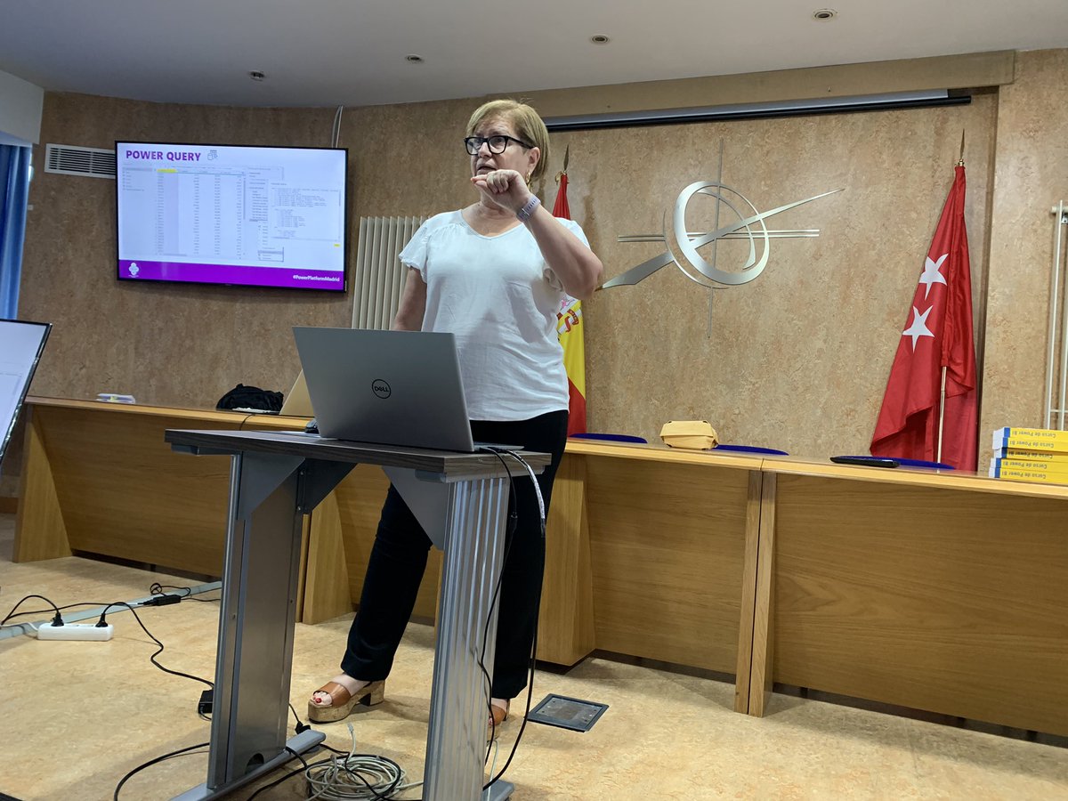 ambynet's tweet photo. #visibilidadTalentoFemenino con @daguilerareyna en el XXX Encuentro #PowerPlatformMadrid en @La_UPM #WIT #WinSTEM 👍🤗👏👌😃 #SomosPower https://t.co/1NcBR0ioyx