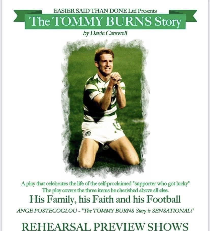 About last night…🍀💚 yet another standing ovation 👏 The final rehearsal show of The Tommy Burns story here at Grace’s was phenomenal👏 we are delighted to be the sponsors of The Tommy Burns Story 💚 The cast are truly brilliant! Catch them in the Kings Theatre this July!