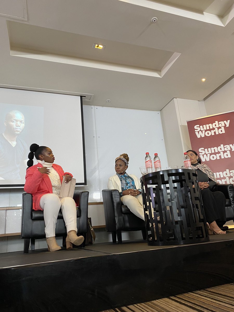 A group of young panelists discussing strategies of how to deal with tomorrow’s challenges today @SundayWorldZA #SWUnsungHeroes2022 #sundayworld #celebratingyouth #youthmonth