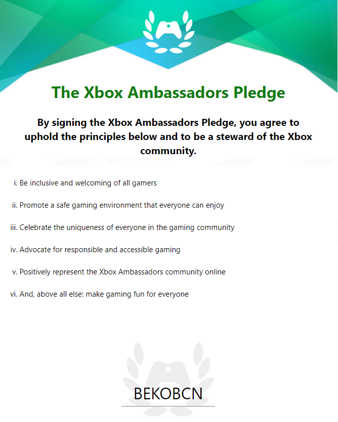 taclab_x's tweet photo. Some easy values to follow and which can have a big impact on the #gaming #community.
Let's make the gaming space a better place for everybody! 😃
#XAValues #XBox #XBoxAmbassadors https://t.co/Wah6jdl6ND