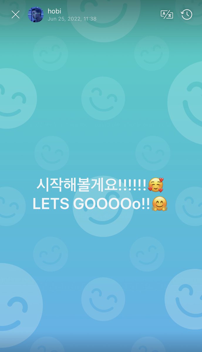 [220626 J-hope Weverse Moment]

🐿 let’s start!!!!!!🥰 LETS GOOOOo!!🤗