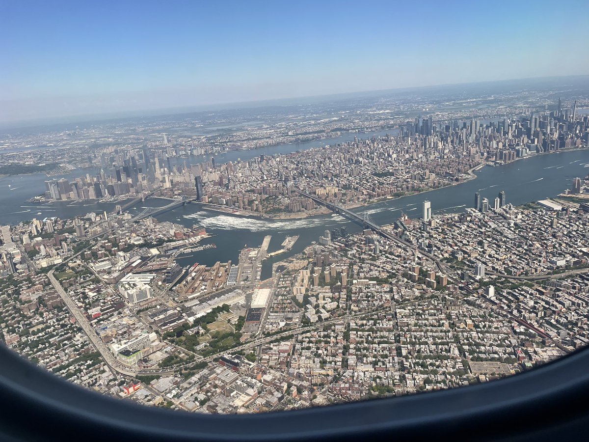 Flying into LaGuardia this morning and I saw hundreds of jet ski racing down the East River in New York City.